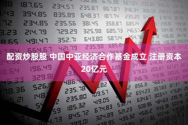 配资炒股股 中国中亚经济合作基金成立 注册资本20亿元
