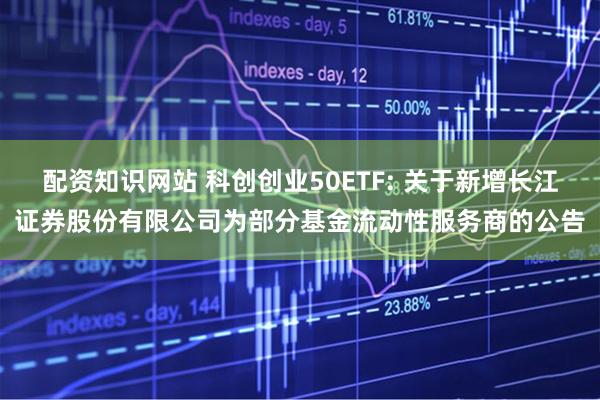 配资知识网站 科创创业50ETF: 关于新增长江证券股份有限公司为部分基金流动性服务商的公告